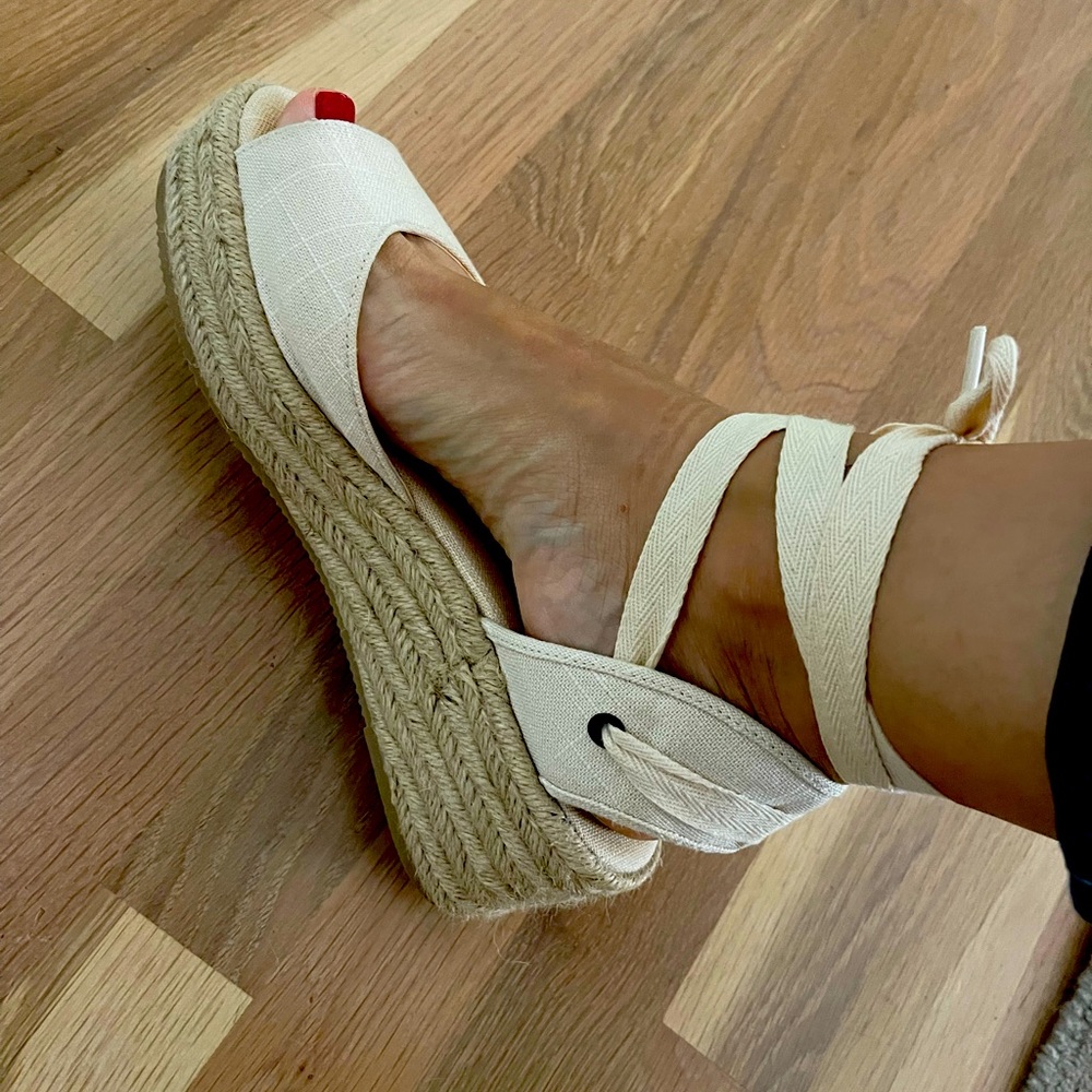 COPY - Soludos espadrille in off white